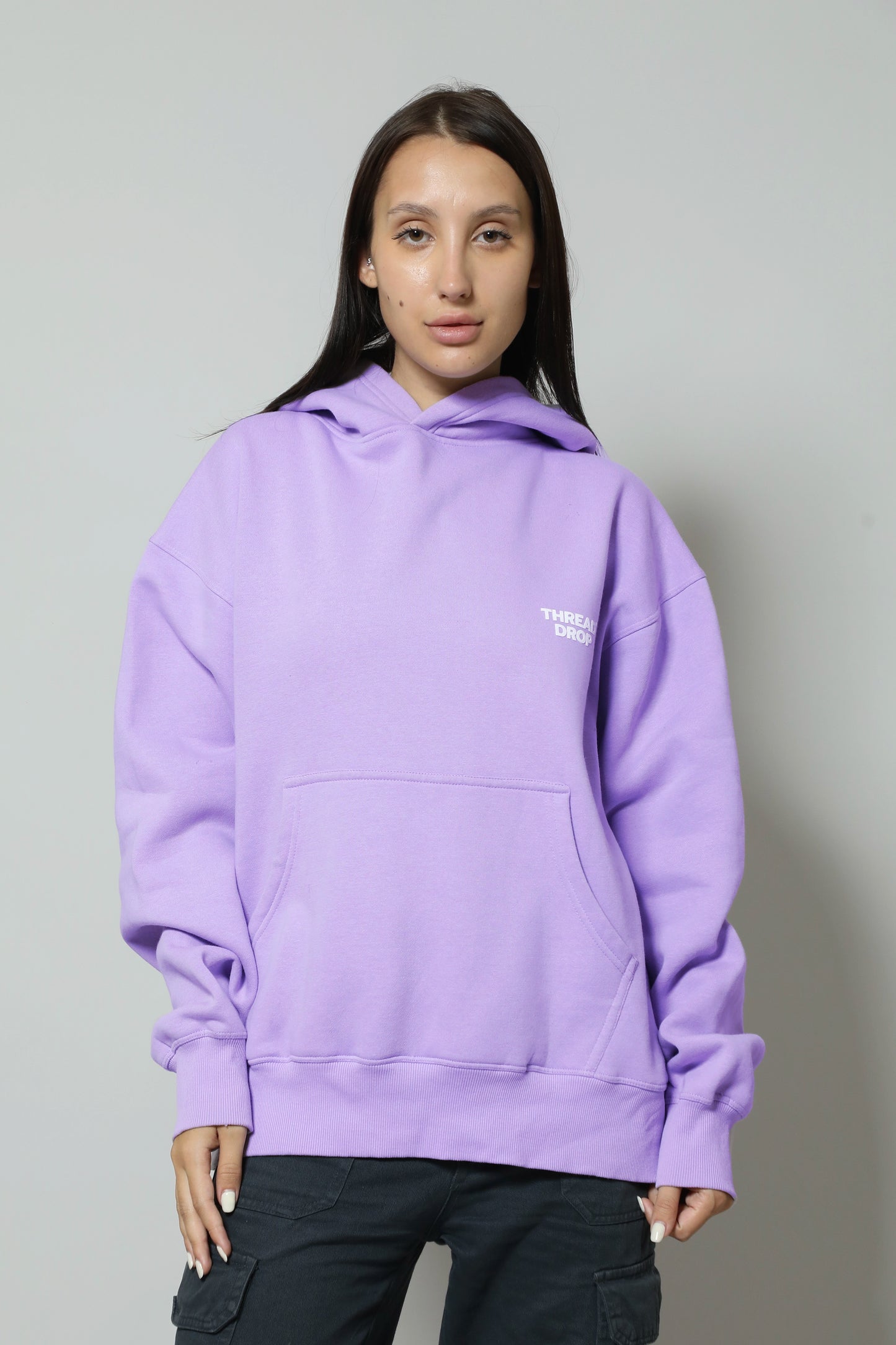 Lilac Hoodie Logo