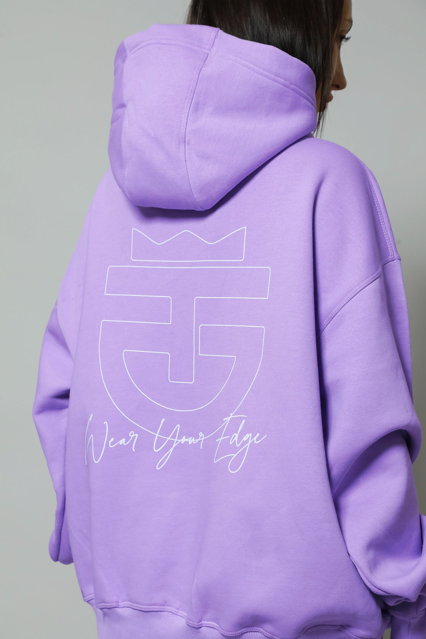 Lilac Hoodie Logo