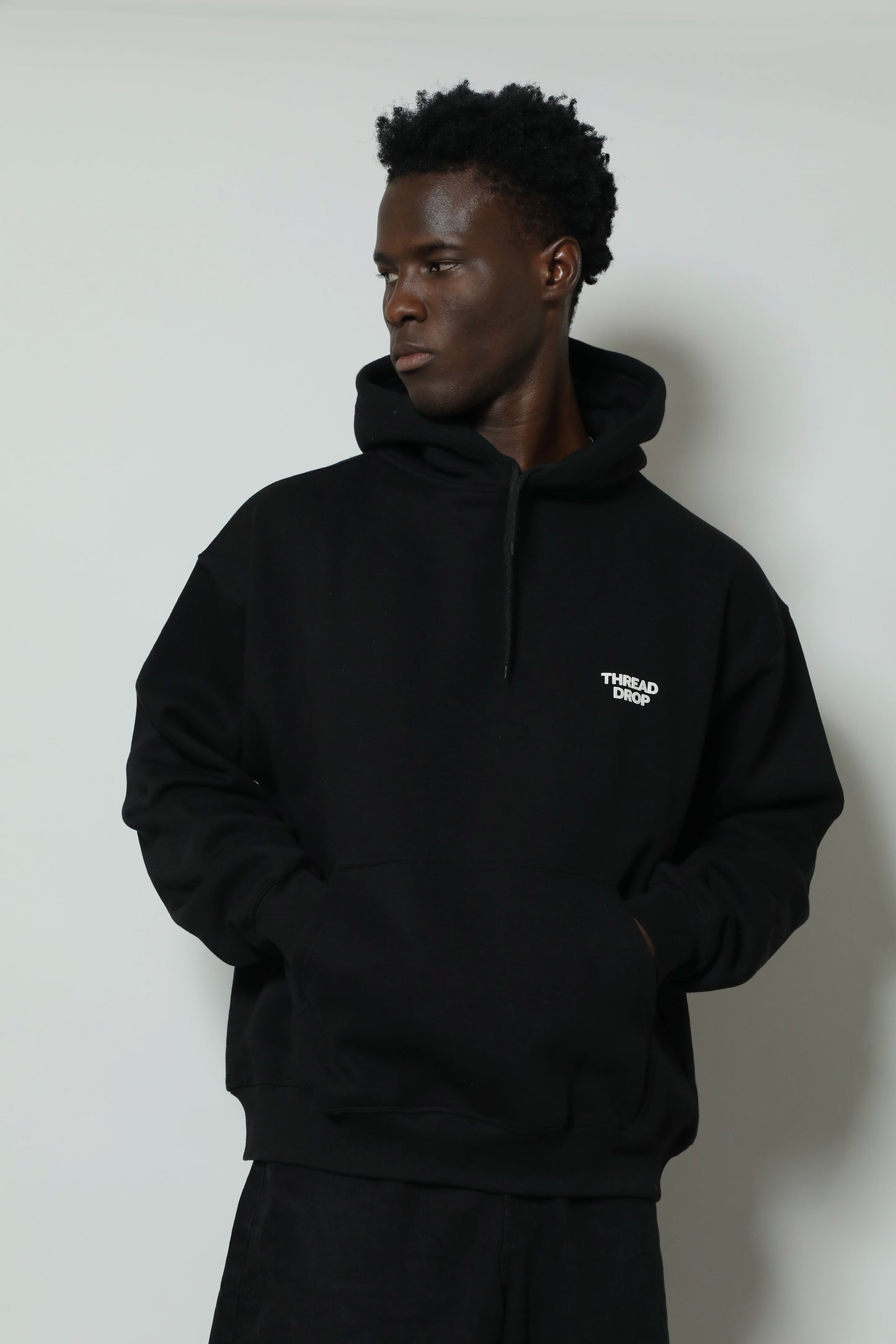 Black Hoodie Logo