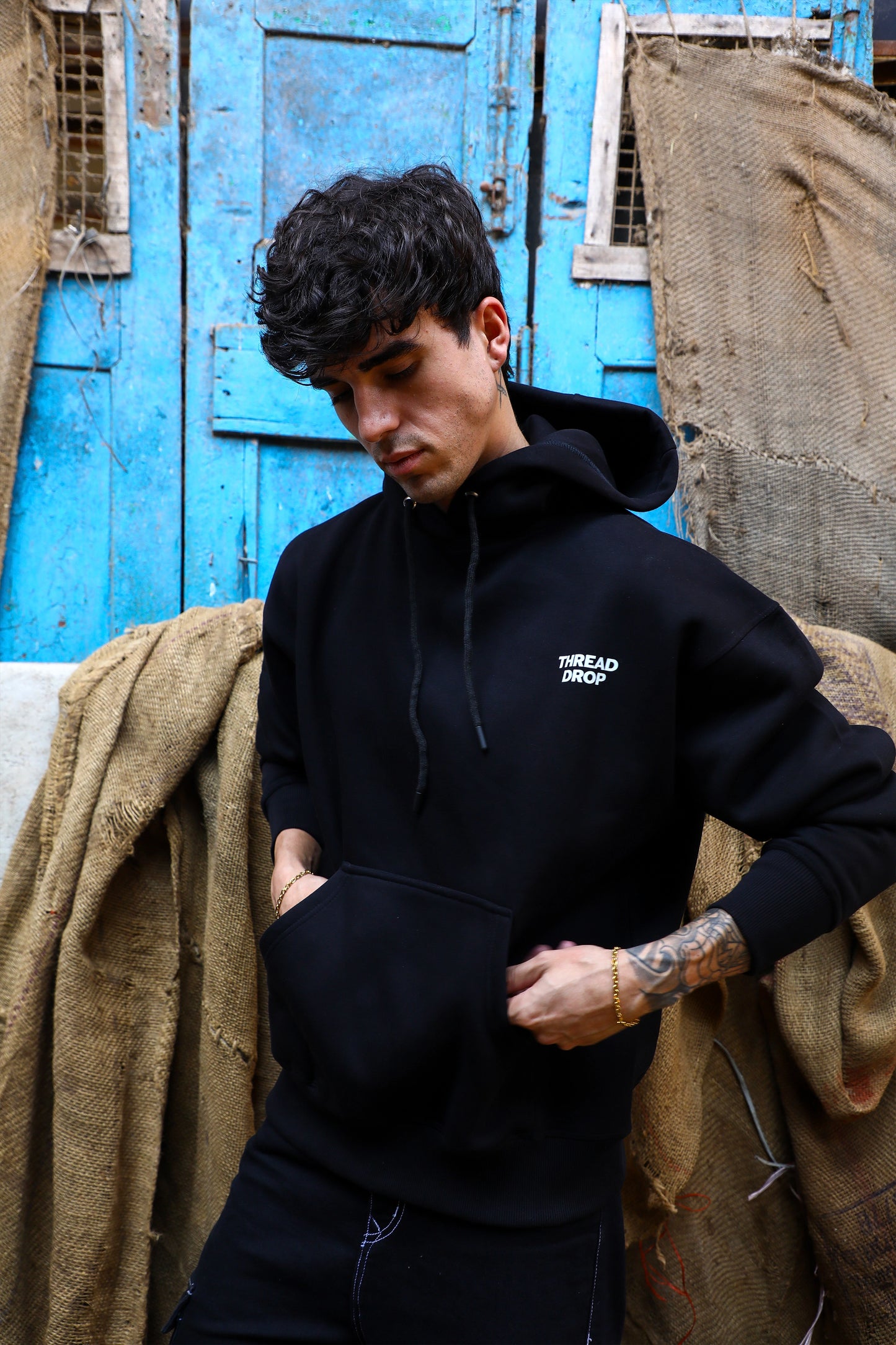 Black Hoodie Logo