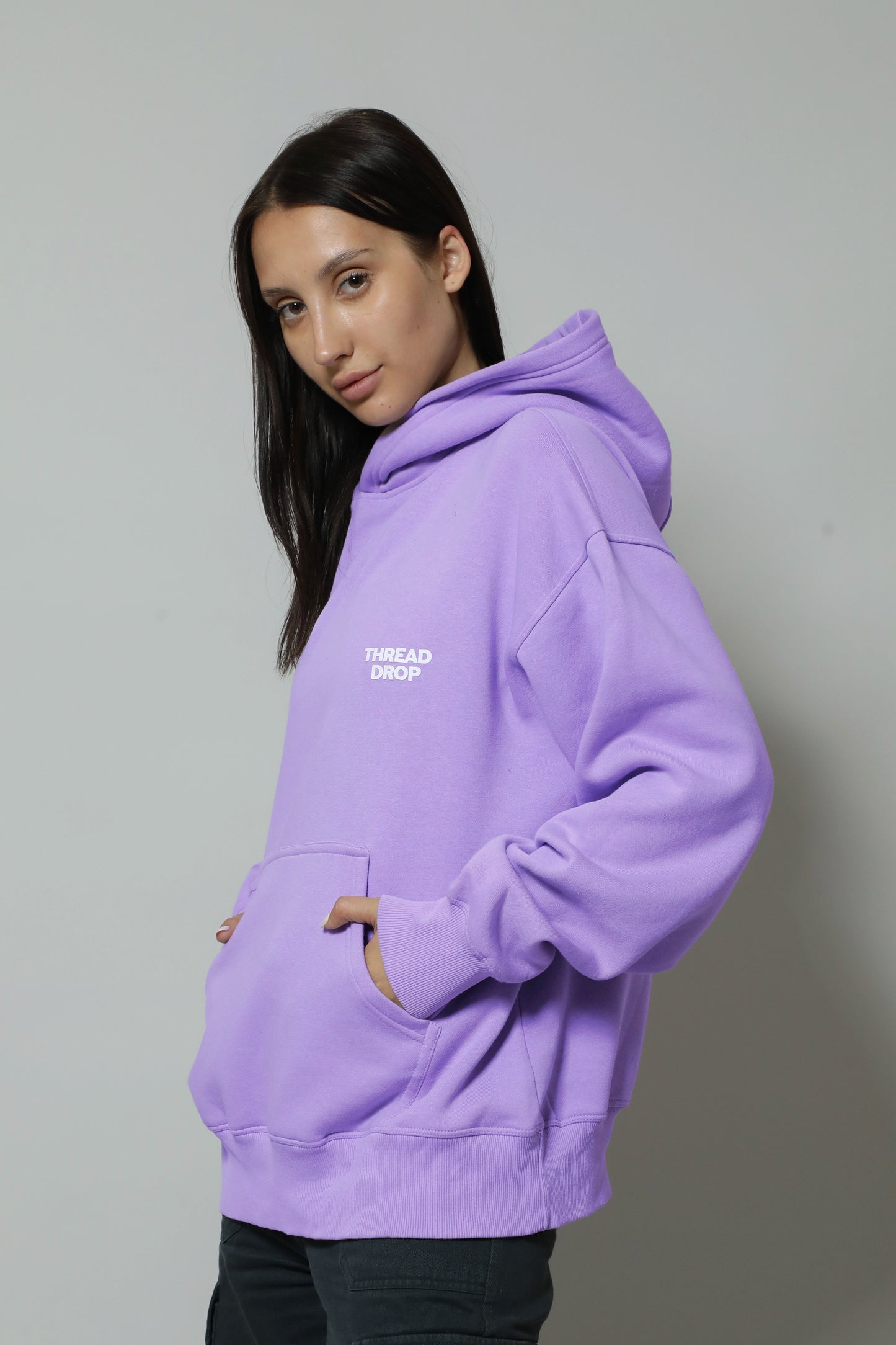 Lilac Hoodie Logo