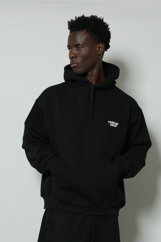 Black Hoodie Logo