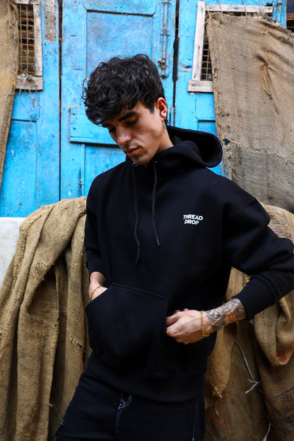 Black Hoodie Logo